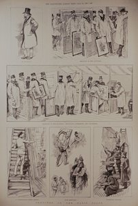 Croquis au Salon de Paris, du 